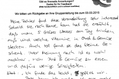 Eltern - Gesunde Ernährung - 25.02.15 - RO - Berlin-Wilmersdorf