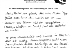 Eltern - Gesunde Ernährung - 30.11.17 - PKW Pfeffel - Neuss
