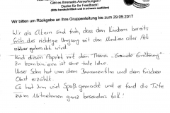 Eltern - Gesunde Ernährung - 25.09.17 - RW - Zuelpich