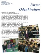 2010.12.10 - Unser Odenkirchen - AKNM mit Workshop für Vorschulkinder - GesErn - Mönchengladbach-Güdderath - PKW Hartges