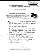 Eltern - Gesunde Ernährung - 28.01.16 - RO - Wustermark