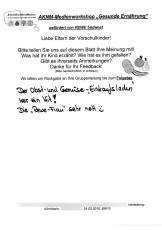 Eltern - Gesunde Ernährung - 24.02.16 - RSW - Heidelberg-Kirchheim