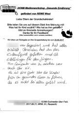 Eltern - Gesunde Ernährung - 21.09.17 - RW - Eschweiler über Feld