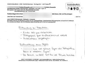 Eltern - Waldwelten - 24.06.2014 - RB Frechen-Hürth - Pulheim-Brauweiler