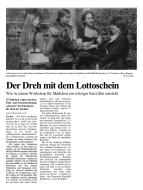 2002.04.06 - Kölner Stadt-Anzeiger - Dreh mit dem Lottoschein - Jugendarbeit - Frechen - Schule - MKFFI-NRW