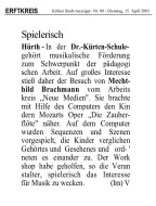 2003.04.15 - Kölner Stadt-Anzeiger Nr. 89 - Spielerisch - Klassik für Kinder - Hürth - Schule