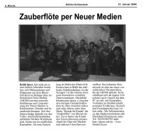 2004.01.21 - Brühler-Schlossbote Woche 4 - Zauberflöte per Neuer Medien - Klassik für Kinder - Brühl - Schule - RB Frechen-Hürth