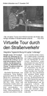 2005.12.07 - Brühler-Schlossbote - Virtuelle Tour durch den Straßenverkehr - Straßenverkehr - Brühl - VR-Bank Rhein-Erft