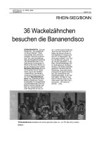 2006.04.12 - Bonner Rundschau Nr. 87 - 36 Wackelzähnchen besuchen die Bananendisco - GesErn - Bornheim-Merten - PKW Hamacher