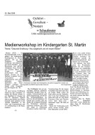 2006.05.03 - Schaufenster Bonn - Medienworkshop im Kindergarten St. Martin - GesErn - Bornheim-Merten - PKW Hamacher