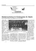 2006.05.03 - Schaufenster Bonn - Medienworkshop im Kindergarten St. Martin - GesErn - Bornheim-Merten - PKW Hamacher