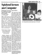 2006.07.06 - Kölner Stadt-Anzeiger Nr. 154 - Spielend lernen am Computer - SoBlu - Köln-Weiden - REWE Vierlinden