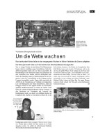 2006.08.01 - echo - REWE Journal - Um die Wette wachsen