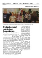 2006.10.20 - Rhein-Erft Rundschau Nr. 244 - Im Zauberwald spielerisch Lesen lernen - ELUS - Frechen - RB Frechen-Hürth