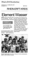 2007.02.24 - Rhein-Erft Rundschau - Element Wasser - WW - Hürth - RB Frechen-Hürth eG