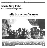 2008.03.19 - Rhein Sieg Echo - Alle brauchen Wasser - Wasser - Königswinter-Niederdollendorf - VoBa Bonn Rhein-Sieg