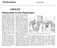 2008.05.24 - Wir Bornheimer - Wasserwelten im Haus Regenbogen - WW - Bornheim - PKW Hamacher, RGE, VoBa Bonn