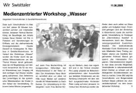2008.06.11 - Wir Swisttaler - Medienzentrierter Workshop Wasser - Wasser - Swisttal-Morenhoven - WES