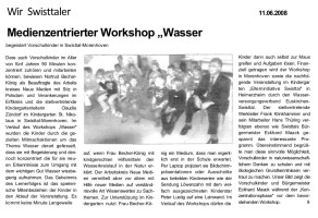 2008.06.11 - Wir Swisttaler - Medienzentrierter Workshop Wasser - Wasser - Swisttal-Morenhoven - WES