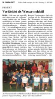 2008.07.15 - Kölner Stadt-Anzeiger Nr. 163 - Verkleidet als Wassermolekül - WW - Brühl - VR-Bank Rhein-Erft, Stadtwerke Brühl