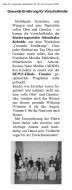 2008.11.26 - Bergisches Handelsblatt Nr. 48 - Gesunde Ernährung für Vorschulkinder - GesErn - Odenthal - PKW Tönnies