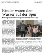 2009.04.01 - Schaufenster Blickpunkt - Kinder Waren Dem Wasser Auf Der Spur - Wasser - Wachtberg-Villip - WTV