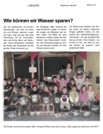 2009.04.01 - Stadtecho Hennef - Wie Können Wir Wasser Sparen - Wasser - Hennef - WTV