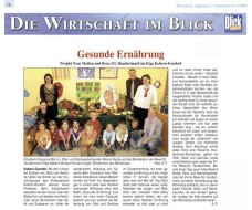 2009.05.20 - Blick Aktuell Ausgabe 21 - Gesunde Ernährung - GesErn - Kobern-Gondorf - PKW Hundertmark