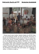 2009.07.22 - Bergisches Handelsblatt - Wieder einmal - GesErn - Bergisch Gladbach - PKW Jakubek