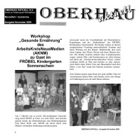 2009.11.01 - Oberhau aktuell - Workshop ges. Ernährung des AKNM - GesErn - Königswinter - RW