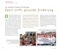 2009.11.01 - echo 11/09 - Sport trifft gesunde Ernährung - GesErn - Dormagen - RW