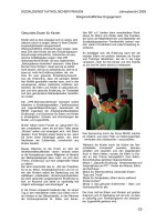 2009.12.01 - Sozialdienst katholischer Frauen Jahresbericht 2009 - Gesundes Essen für Kinder - GesErn - Köln - RW
