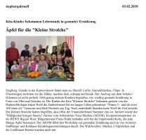 2010.02.03 - Siegburg aktuell - Äpfel für die Kleinen Strolche - GesErn - Siegburg - RW