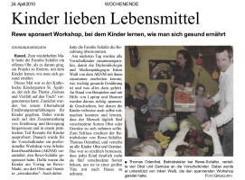 2010.04.24 - Wochenende - Kinder lieben Lebensmittel - Niederkassel-Ranzel - GesErn - PKW Schäfer