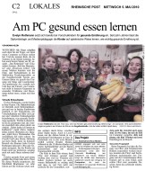 2010.05.05 - Rheinische Post - Am PC gesund essen lernen - GesErn - Leverkusen - RW