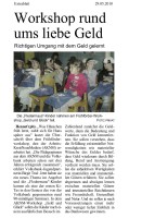 2010.05.29 - Extrablatt - Workshop rund ums liebe Geld - ZaGuG - Hennef - VoBa Bonn