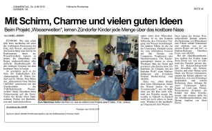 2010.06.24 - Kölnische Rundschau - Mit Schirm, Charme und vielen guten Ideen - WW - Köln-Zündorf - RB Frechen-Hürth