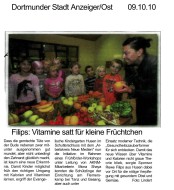 2010.10.09 - Dortmunder Stadt-Anzeiger - Filips Vitamine satt für kleine Früchtchen - GesErn - Dortmund - PKDo Filips