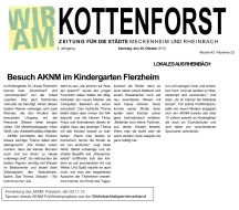 2010.10.30 - Wir am Kottenforst - Besuch AKNM im Kiga Flerzheim - Wasser - Flerzheim - WTV