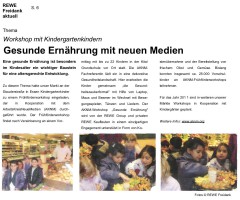 2010.12.00 - REWE-Freidank-aktuell - Gesunde Ernährung mit neuen Medien - GesErn - Essen - PKDo Freidank