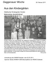 2011.02.28 - Gaggenauer Woche - Medienworkshop Gesunde Ernährung - GesErn - Gaggenau - RSW