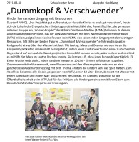 2011.03.30 - Schaufenster Bonn - Dummkopf und Verschwender - Wasser - Bonn - WTV