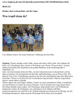 2011.04.08 - siegburg.de - Was tropft denn da - Wasser - Siegburg - WTV, rhenag