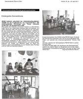 2011.04.20 - Gemeindebote Ölbronn-Dürrn - Kindergarten Sonnenblume - GesErn - Ölbronn-Dürrn - RSW