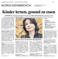 2011.05.19 - Neuss-Grevenbroicher-Zeitung - Kinder lernen gesund zu essen - GesErn - Korschenbroich - PKW Rippers