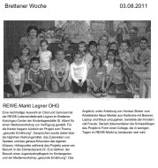 2011.08.03 - Brettener Woche - REWE Markt Legner OHG - GesErn - Bretten - RSW