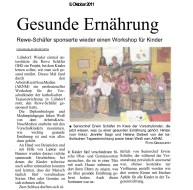 2011.10.08 - Niederkasseler Wochenende - Gesunde Ernährung REWE Schäfer sponsert - GesErn - Niederkassel-Lülsdorf - PKW Schäfer