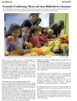 2011.10.20 - op-online.de - Gesunde Ernährung Birne auf dem Bildschirm erkennen - GesErn - Neu-Isenburg - RM