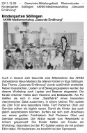 2011.12.09 - Gemeinde Mitteilungsblatt Rheinmünster - Kindergarten Söllingen - GesErn - Rheinmünster - RSW
