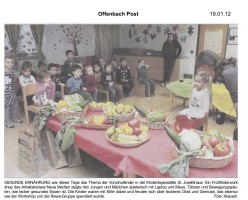2012.01.19 - Offenbach Post - Gesunde Ernährung - GesErn - Seligenstadt - RM